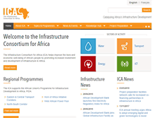 Tablet Screenshot of icafrica.org